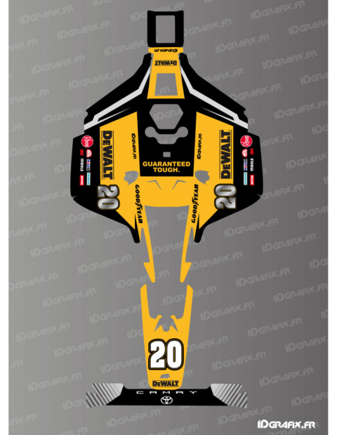 Naklejka ochronna robota LUBA 2 X - DeWalt Nascar