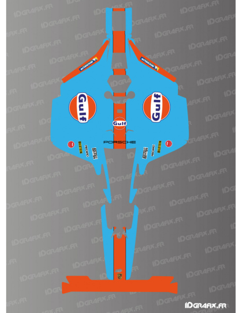 Naklejka ochronna robota LUBA 2 X - GULF