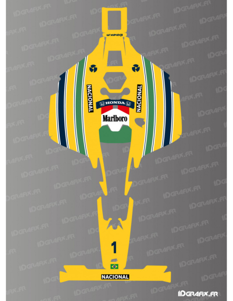 Naklejka ochronna robota LUBA 2 X - Senna